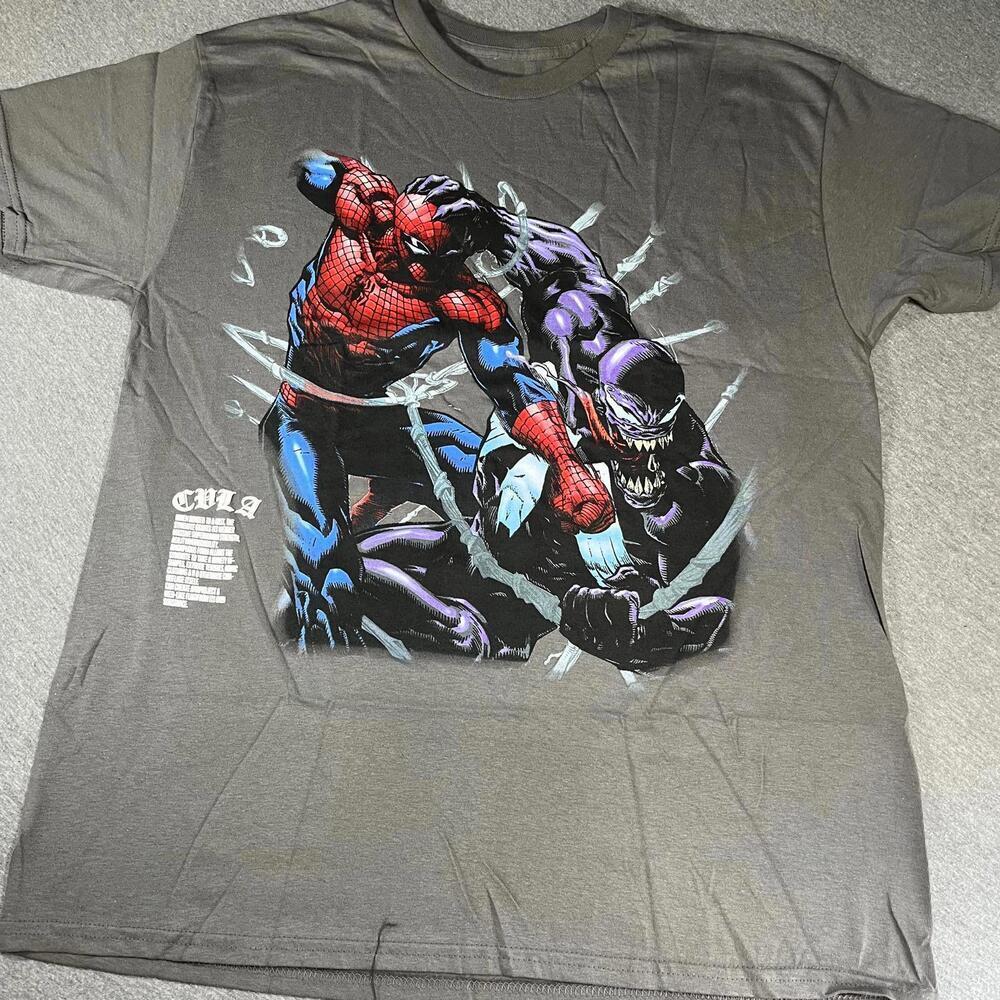 Marvel CV Los Angeles Spider-Man Vs Venom Mens Large Venom T-Shirt Marvel Brand